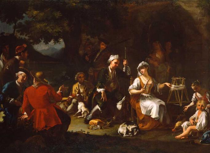 The Repose of the Huntsmen