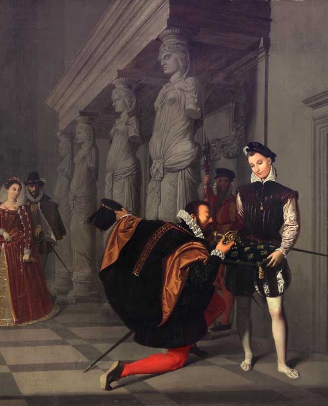 Don Pedro of Toledo Kissing the Sword of Henri IV