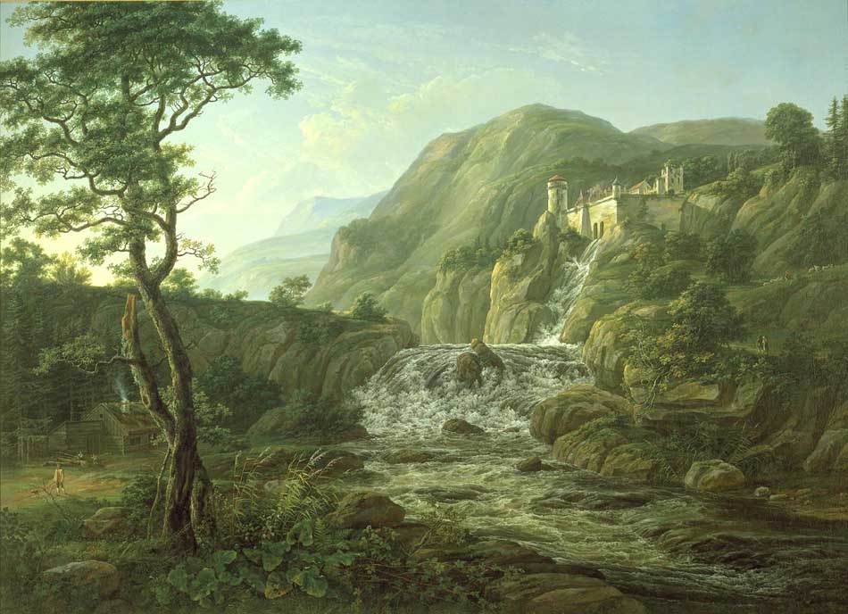 Mountain Landscape with a Castle