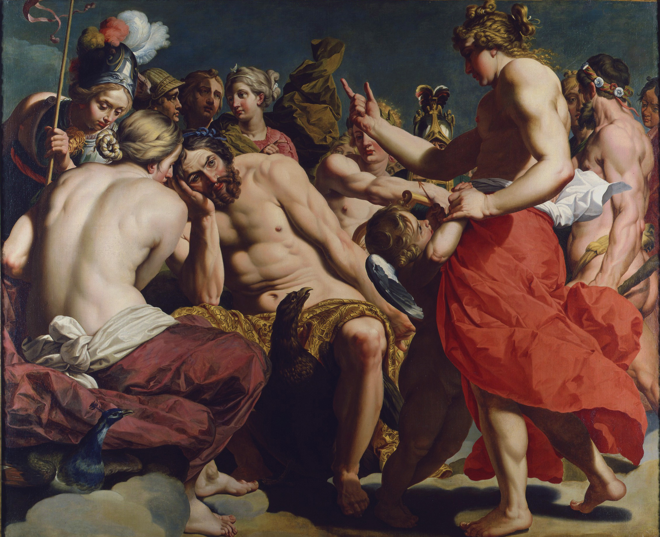 Jupiter Rebuked by Venus