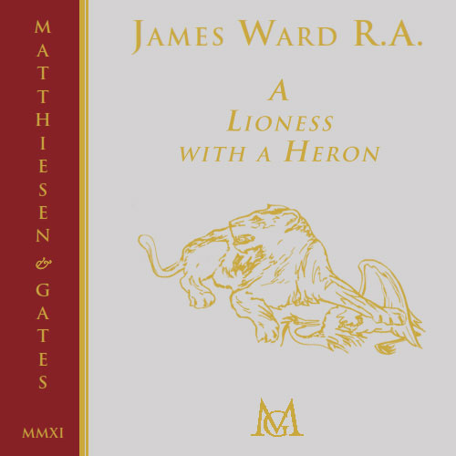 2011-James Ward: A Lioness with a Heron.