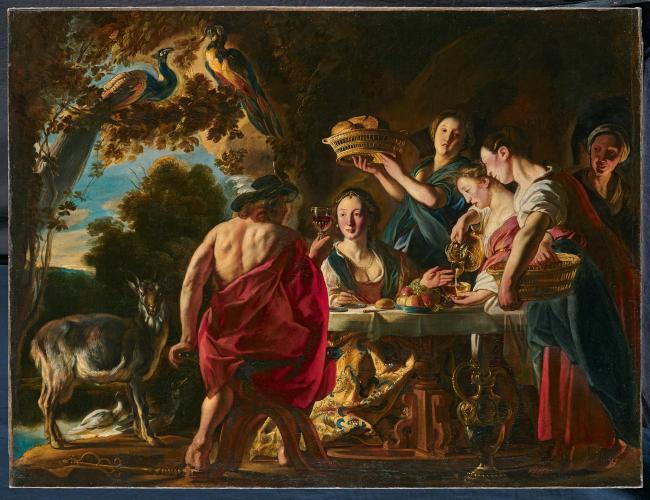 Hermes at Calypso’s Table