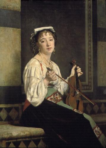 La Musicienne Italienne