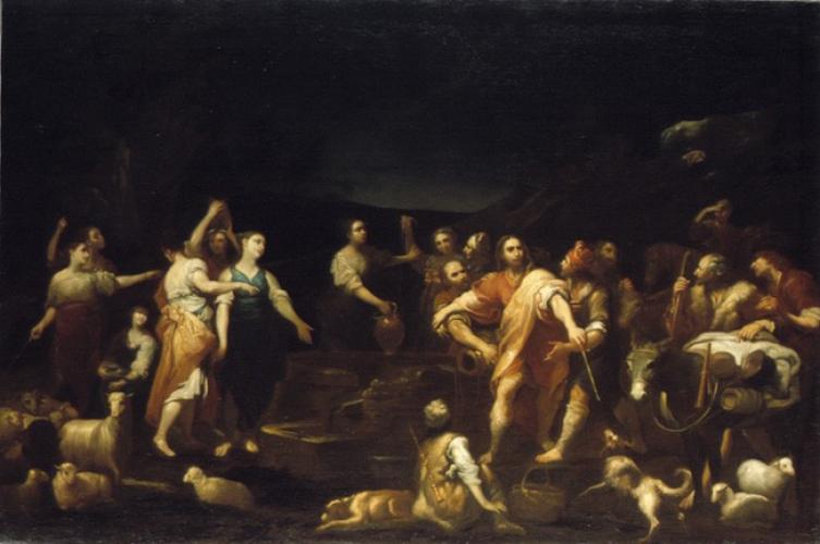Moses and the daughters of Jethro