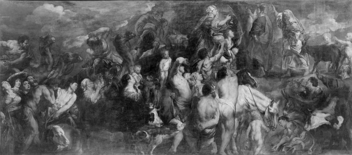 Moses Striking the Rock