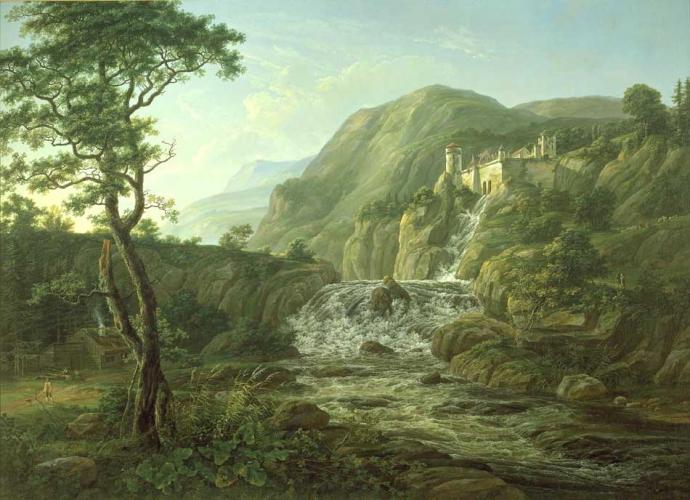 Mountain Landscape with a Castle