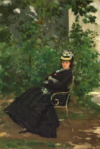 Portrait of Madame Alice Hoschedé (afterwards, Madame Monet)