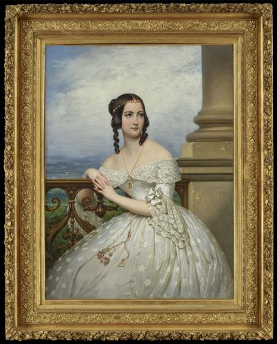 Portrait, presumed to be of Miss White, 1838