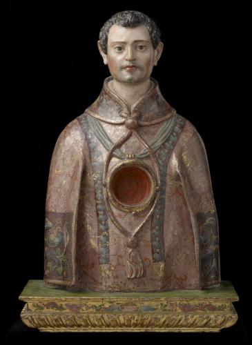 Reliquary Bust of a Saint Protomartyr (Saint Vincent of Saragossa?)