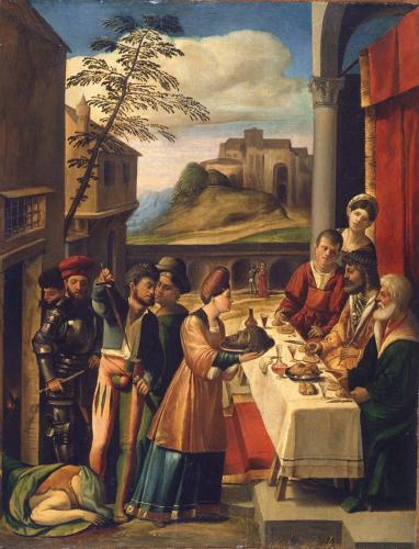 Salome Presenting the Head of the Baptist to Herod
