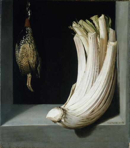 Still Life With Cardoon and a Francolin