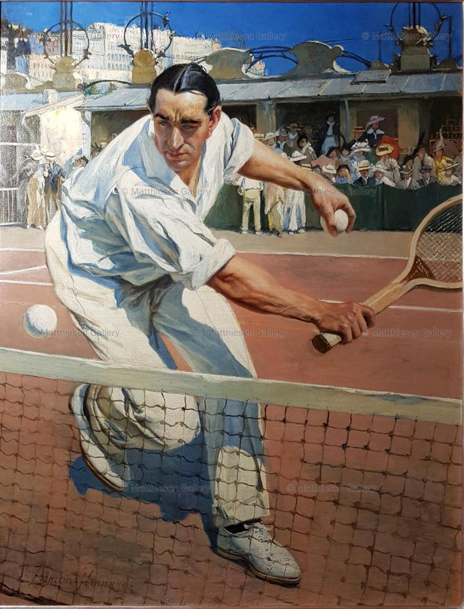 » Work Of Art » The French Tennis Champion Max Decugis
