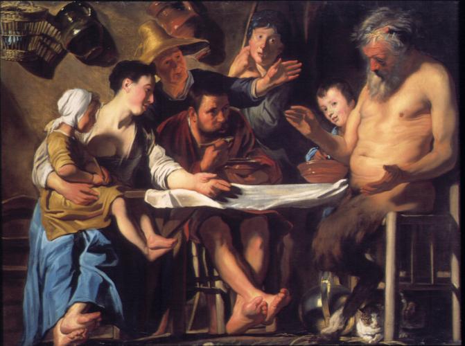 The Satyr and the Peasant Family