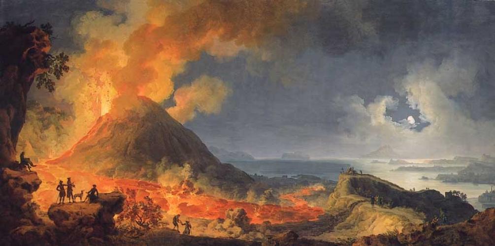 Vesuvius Erupting