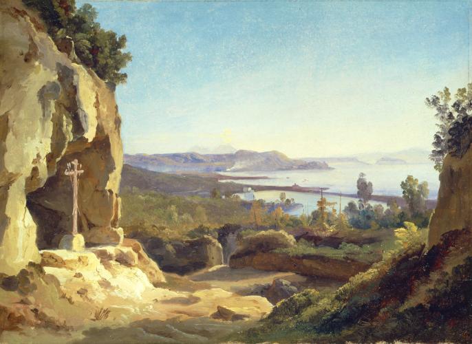 View of the Bay of Naples from Cape Misene