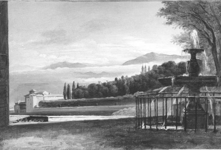 Vue d'une Ville Italienne